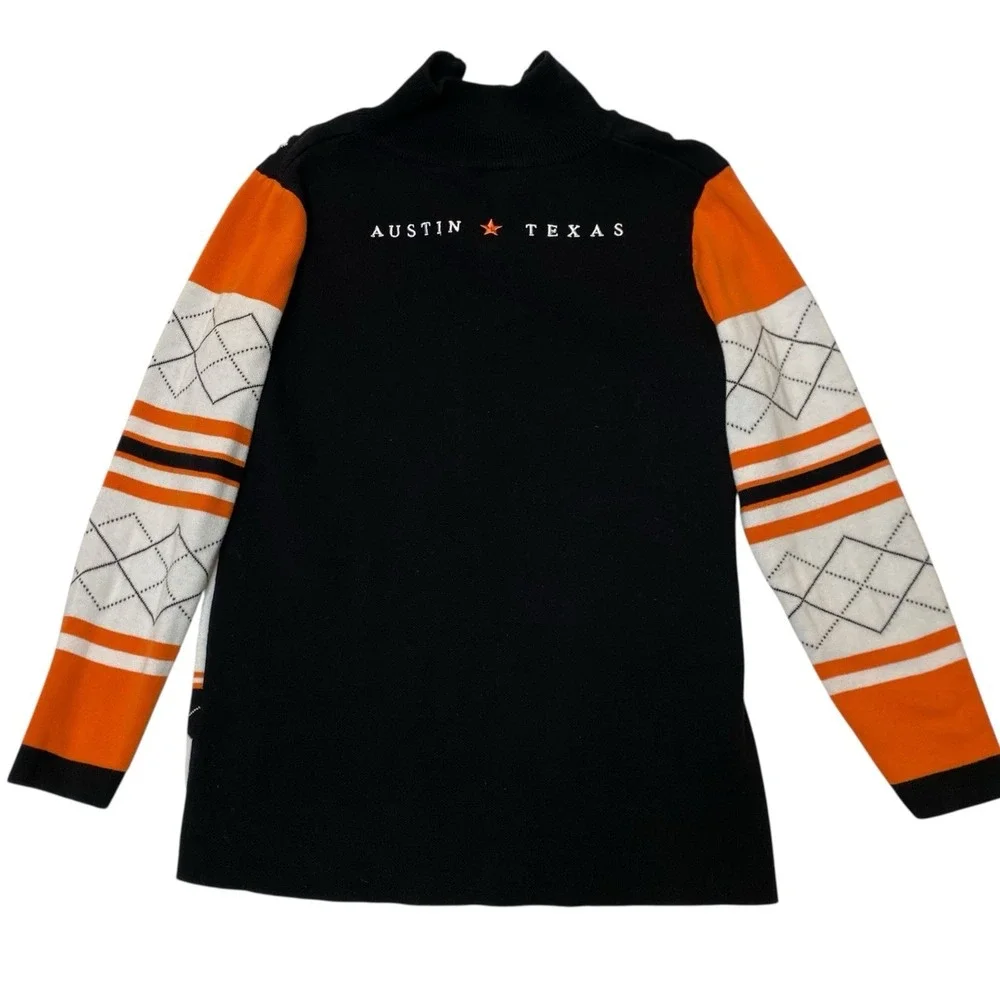 Titos Handmade Vodka Ugly Christmas Sweater Mens S Orange Holiday Halloween Rare